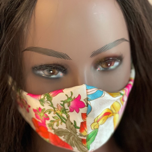 SILK AND COTTON NEW FACE MASK - Picture 2 of 3